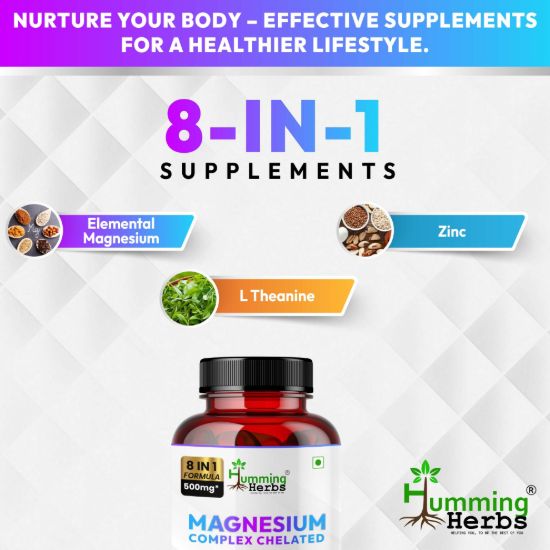 Picture of Magnesium Complex with Zinc & L-Theanine - 150 Capsules