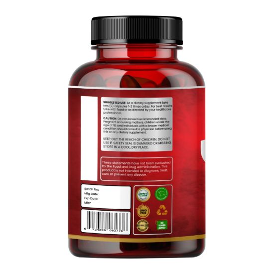 Picture of Calcium Magnesium Butyrate with Elemental Calcium - 90 Capsules