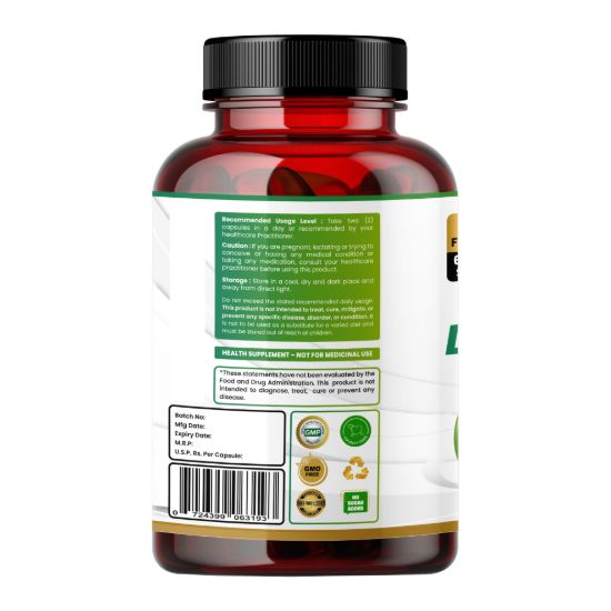Humming Herbs Liver Detox Supplement Bottle Back Label